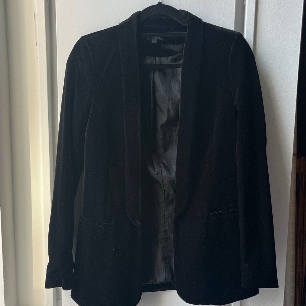 Black Velvet Blazer